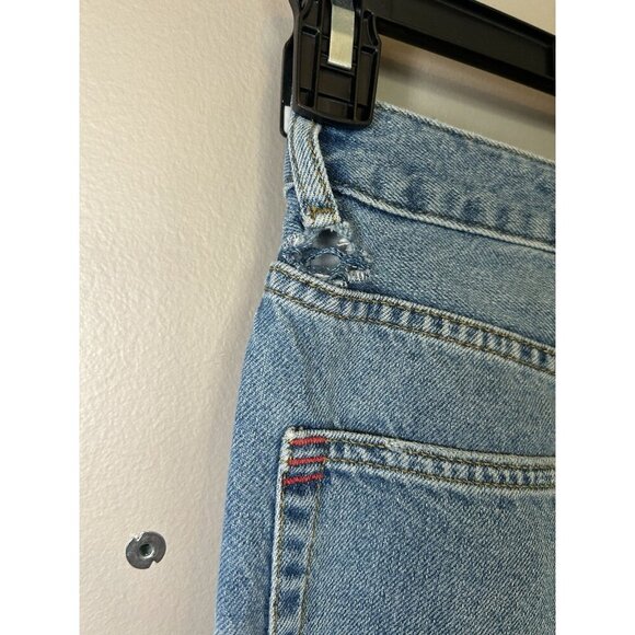 BDG Urban Outfitters Women's Mom High Rise Jeans Size 28 Light Wash Distressed - Picture 6 of 9